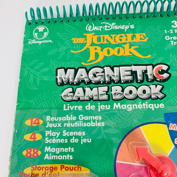 Disney The Jungle Book Magnetic Game Book Elmers Products 2007 - Picture 2 of 7